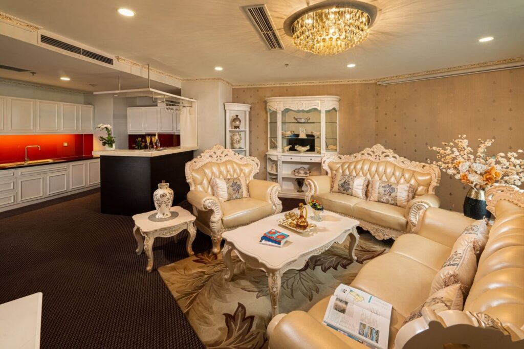 căn hộ dịch vụ 2 phòng ngủ